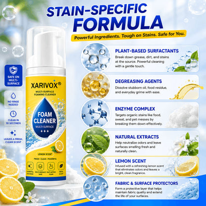 🔥Last Day 50% OFF🔥 Foam No-Rinse Cleaner — Spray, Wipe & Done