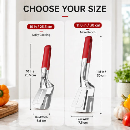 🎁Multi-Functional Stainless Steel Steak Spatula Clamp