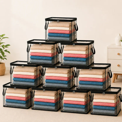 🎁💞LAST DAY 50% OFF ✨📦WYVCK®Large Heavy-Duty Thick Plastic Clear Storage
