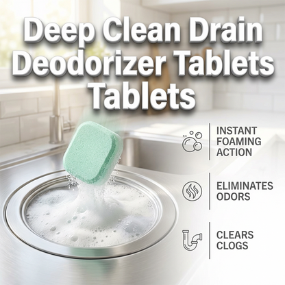 🔥Buy 3 get 5 free！🔥Sewer Deodorizing Effervescent Tablets